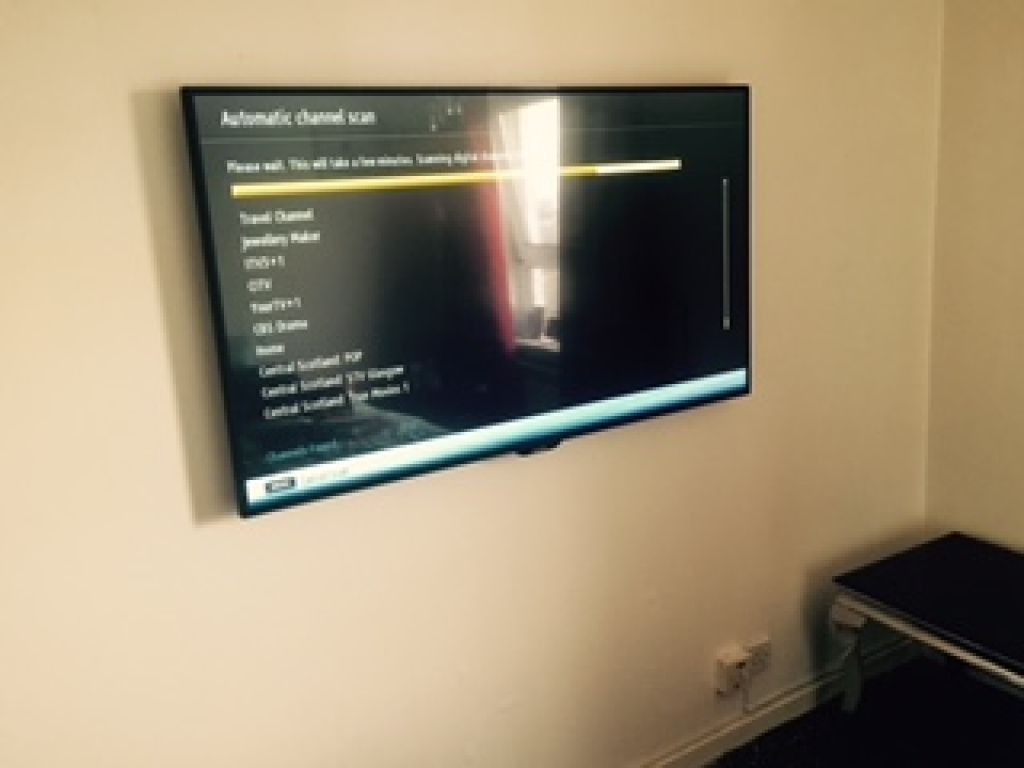 tv wall mount lanarkshire