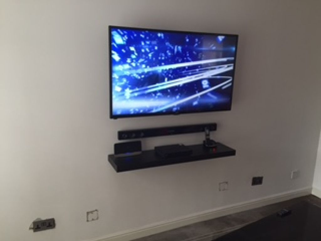 tv wall hanging motherwell